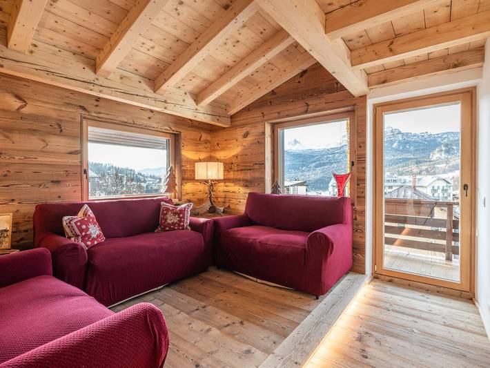 Ferienwohnung für 5 Personen, mit Balkon in Cortina d'Ampezzo - 2