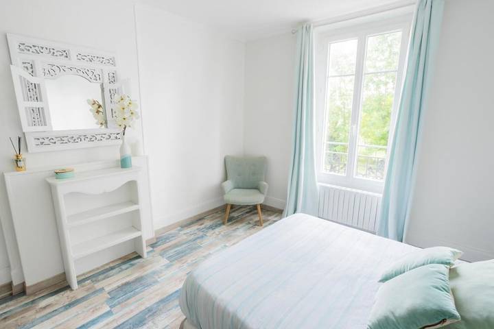 Appartement de vacances pour 6 personnes, avec jardin