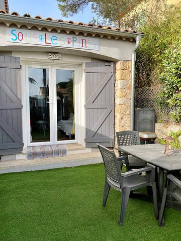 Gîte pour 4 personnes, avec terrasse et jardin, animaux acceptés à La Garde