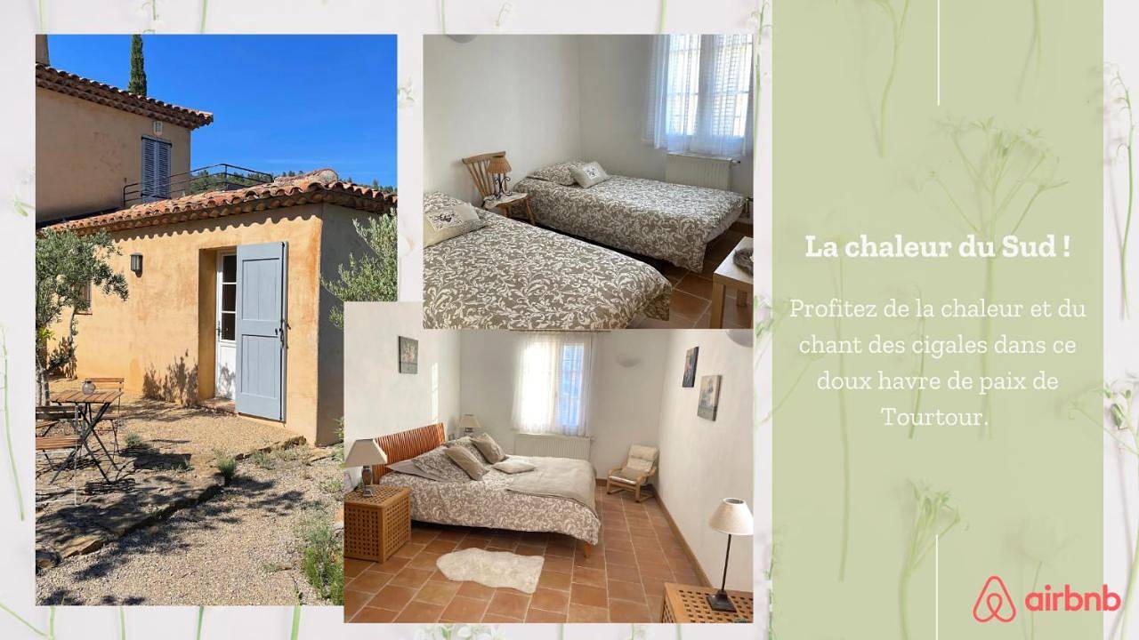 Chambres en campagne in Tourtour, Région de Draguignan
