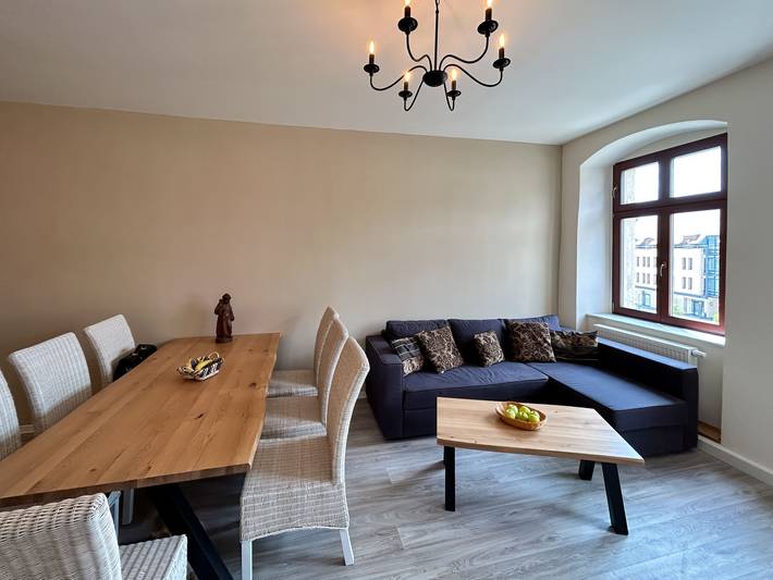 Ferienwohnung für 6 Personen, mit Balkon und Terrasse in Zittau - 2
