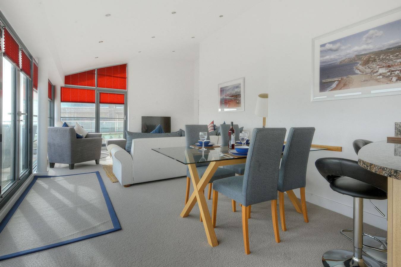 Entire apartment, The Penthouse in West Bay, Dorset