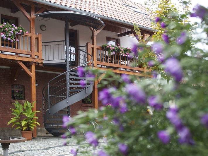 Ferienhaus für 5 Personen, mit Balkon und Garten im Hainich