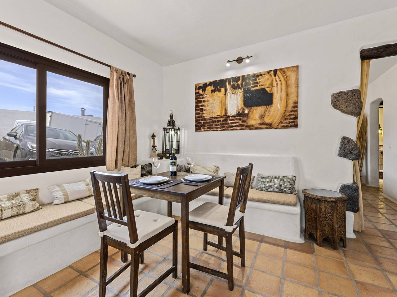 Ganze Wohnung, Ländliche Wohnung mit Pool, Wlan und Parkplatz in Las Breñas, Yaiza