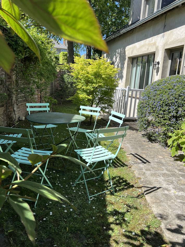 La maison des rues pavées in Senlis, Río Oise