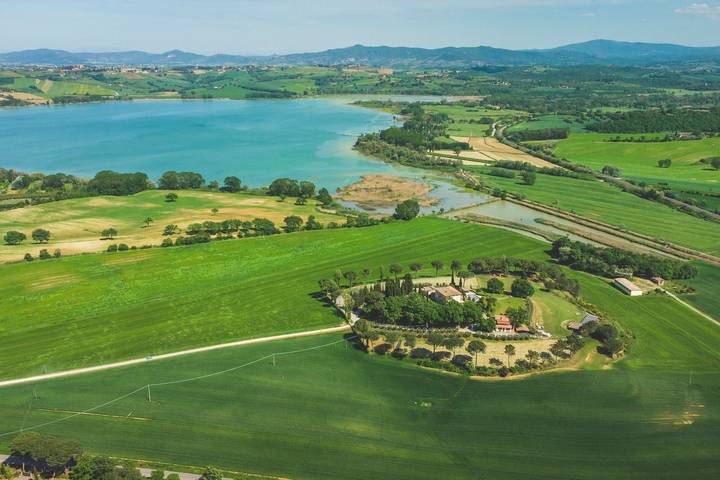 Location de vacances pour 16 personnes, avec jardin ainsi que piscine et terrasse, animaux acceptés à Castiglione del Lago - 3