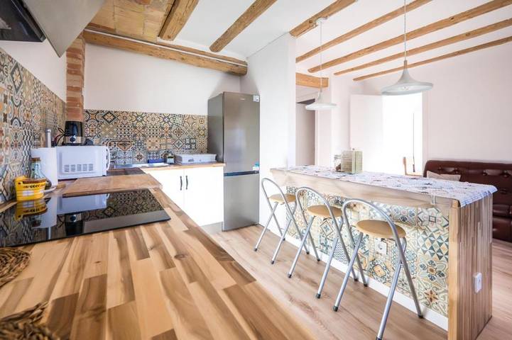 Casa rural para 6 personas, con jardín en Berguedà