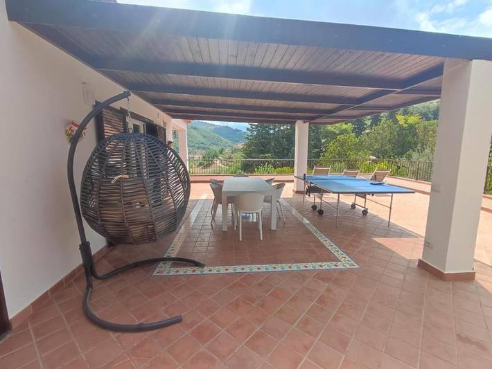 Villa con piscina per 6 persone, con piscina e giardino nonché balcone e idromassaggio in Cilento