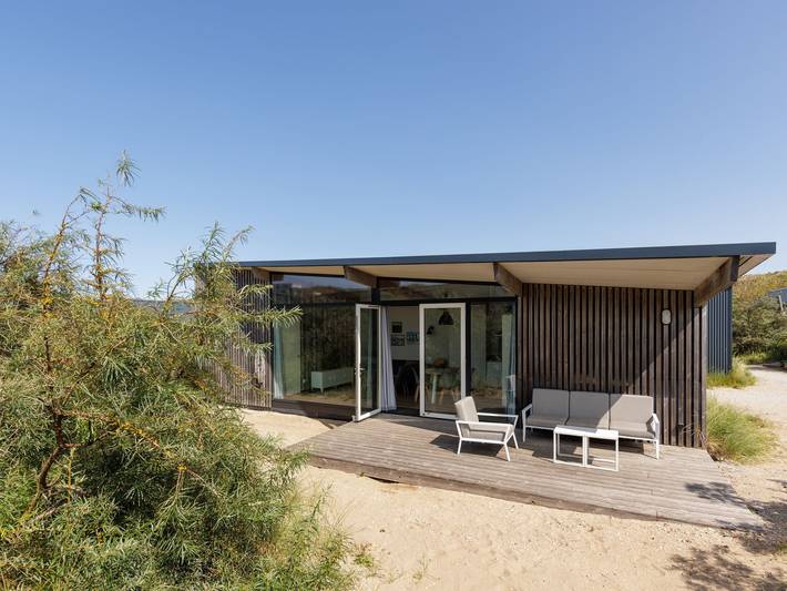 Huisje aan zee voor 4 personen, met Balkon/Terras en Terras in 