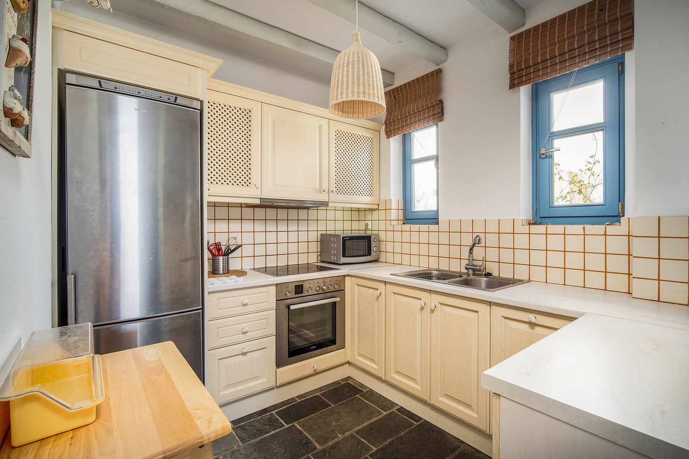 Casa de vacaciones 'Almira' con terraza privada, balcón y aire acondicionado in Ramos, Cícladas