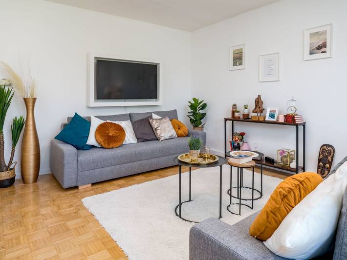 Ferienwohnung für 9 Personen, mit Balkon und Garten in Freilassing
