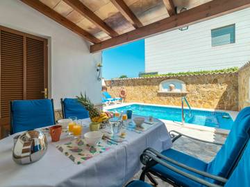 Ferienhaus in Playa del Port de Pollença, Pollença für 8 
