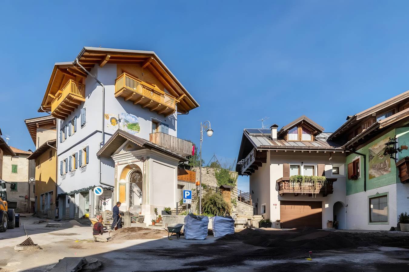 Zimmer 'Meridiana' mit Bergblick und Wi-Fi in Roncone, Sella Giudicarie