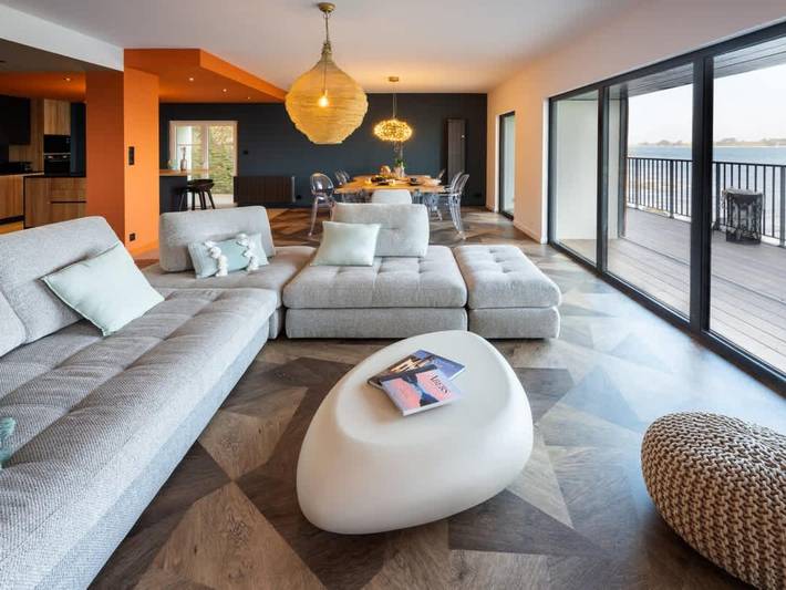 Gîte pour 6 personnes, avec terrasse dans Port de l'Aber Wrac'h