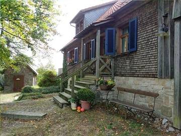 Ferienhaus für 9 Personen, mit Ausblick und Garten, mit Haustier in Gersfeld
