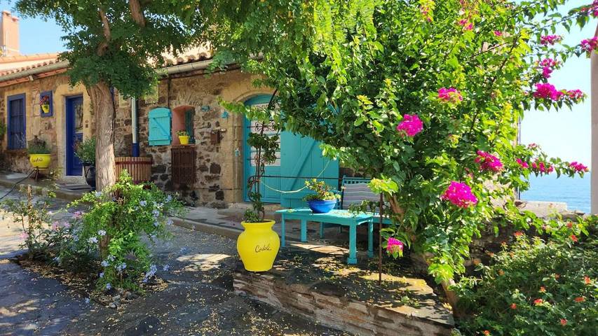 Location de vacances pour 4 personnes, avec terrasse et vue dans Eglise Notre Dame Des Anges De Collioure - 2