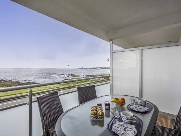 Ferienwohnung für 2 Personen, mit Balkon und Garten in Quiberon - 4