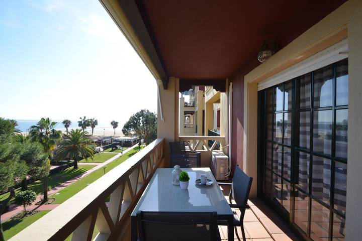 Ganze Wohnung, Ferienwohnung für 3 Personen mit Garten in Isla Canela, Ayamonte