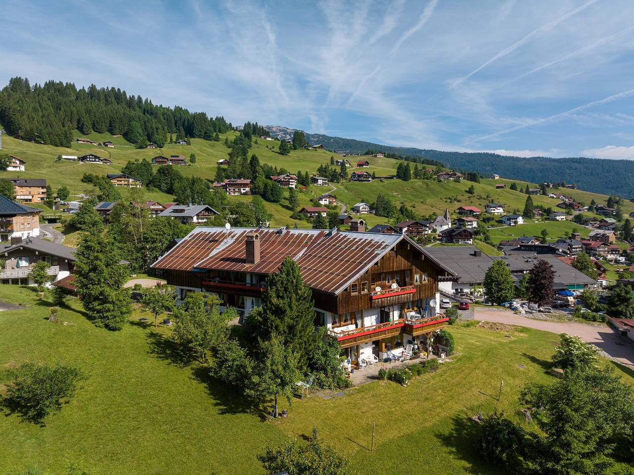 Ganze Ferienwohnung, Wohnung Beate 10 - 1 Schlafraum 1-Zimmer-Wohnung in Hirschegg Kleinwalsertal, Mittelberg