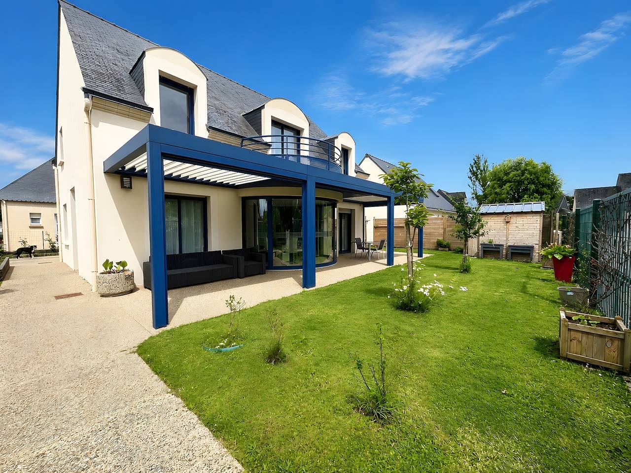 Maison du Varchais - Terraza, Pérgola, Jardín y Wi-Fi en Damgan in Damgan, Côte des Mégalithes
