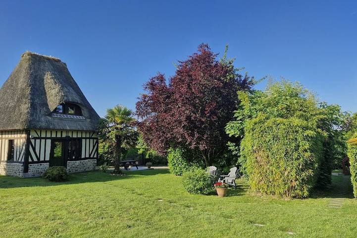 Maison de vacances pour 5 personnes, avec piscine et jardin à Fatouville-Grestain