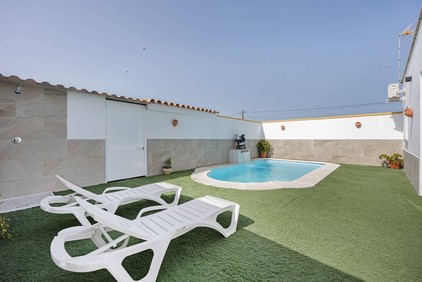 Casa de férias 'La Brujita' com piscina privada, Wi-Fi e ar condicionado in Chiclana de la Frontera, Costa de la luz