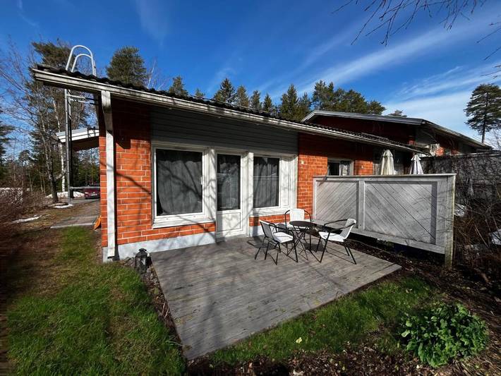 Appartement de vacances pour 4 personnes, avec Balcon et Terrasse ainsi que Jardin et Sauna