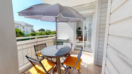 Gîte pour 4 personnes, avec balcon dans La Grande plage (Saint-Gilles-Croix-de-Vie)