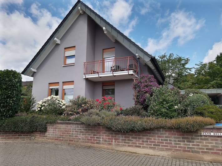 Ferienwohnung für 5 Personen, mit Garten und Ausblick