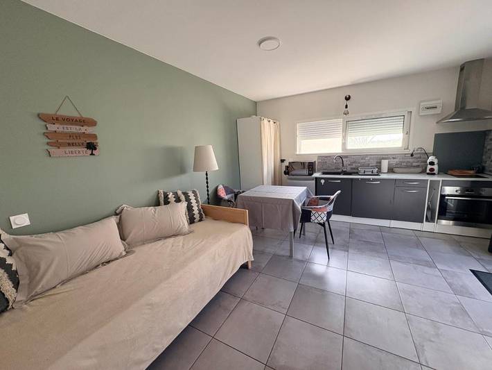 Gîte pour 2 personnes, avec Terrasse et Vue à Portets