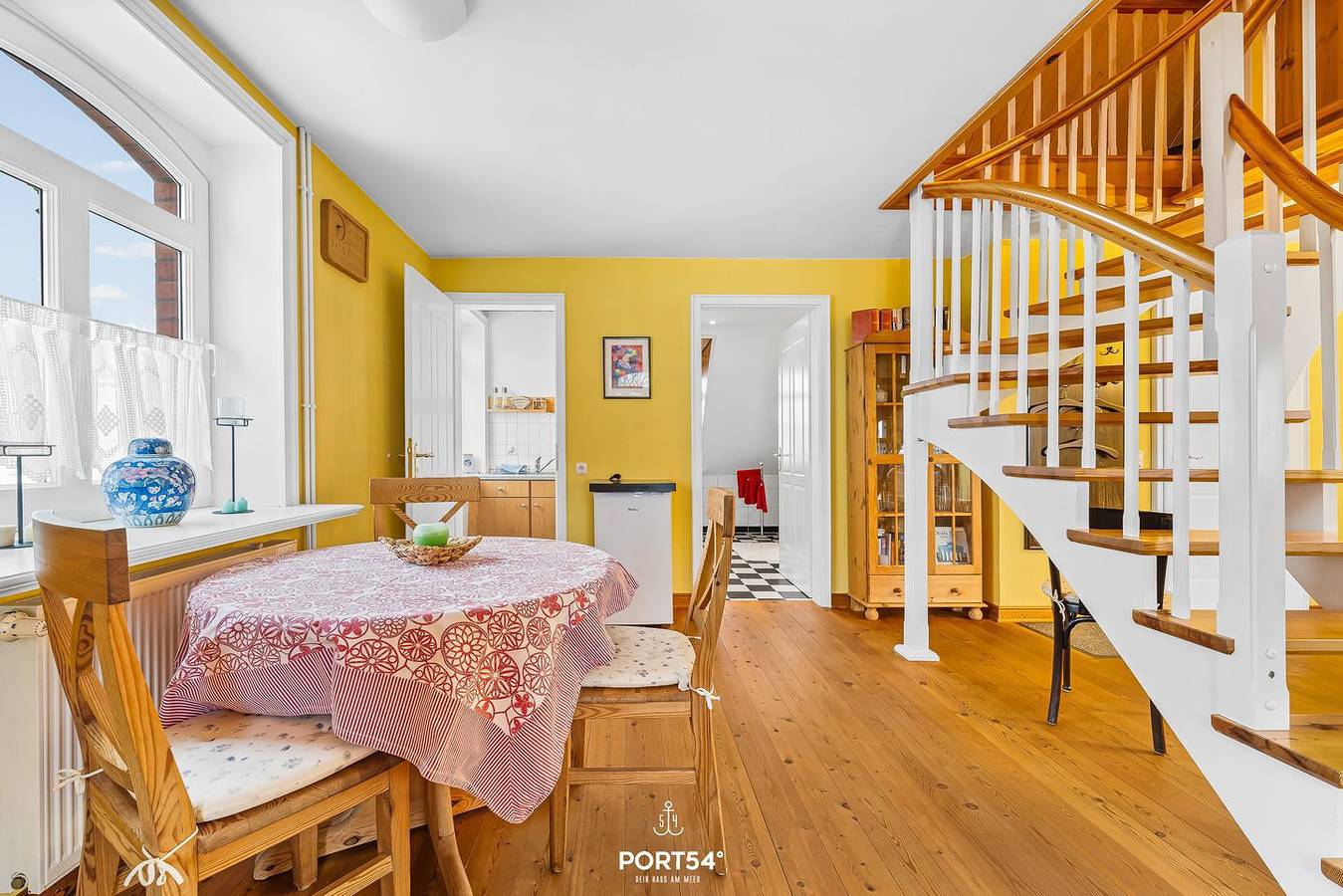 Ganze Wohnung, Ferienwohnung Friesenhus Fernsicht – Ruhiger Rückzugsort naturnah am Meer, 1 Og in Büsumer Deichhausen, Nordseeküste