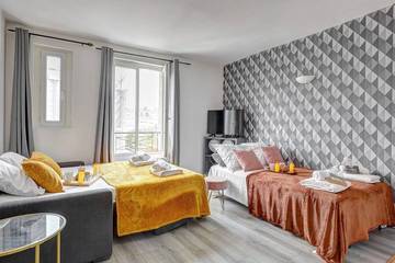 Appartement De Vacances pour 6 Personnes dans Bagnolet, Seine-Saint-Denis, Photo 1