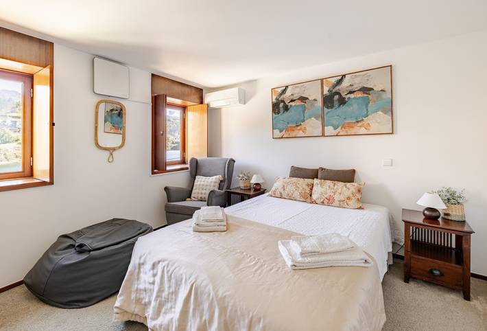 Casa de férias para 2 pessoas, com vista para o lago, com animais de estimação em 