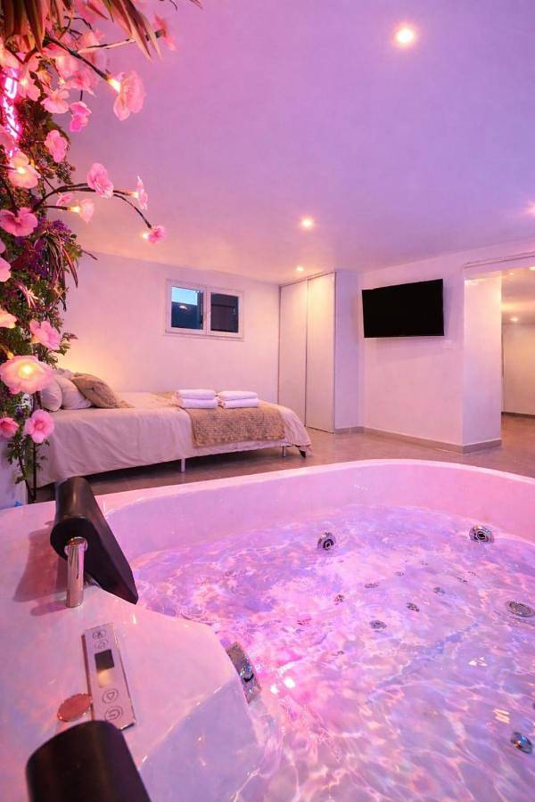 Gîte pour 4 personnes, avec jardin et jacuzzi à Naintré