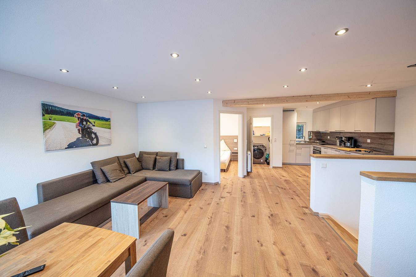Ganze Wohnung, Ferienwohnung 'Maisonette' mit Bergblick, Balkon und Wi-Fi in Lenzkirch, Südschwarzwald