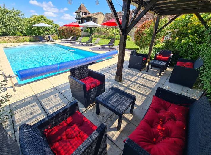 Chambre d’hôte pour 2 personnes, avec jardin et piscine à Le Buisson-de-Cadouin - 3