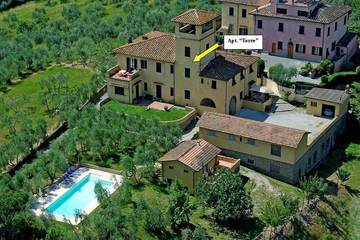 Gîte pour 5 personnes, avec piscine et jardin à Lastra a Signa