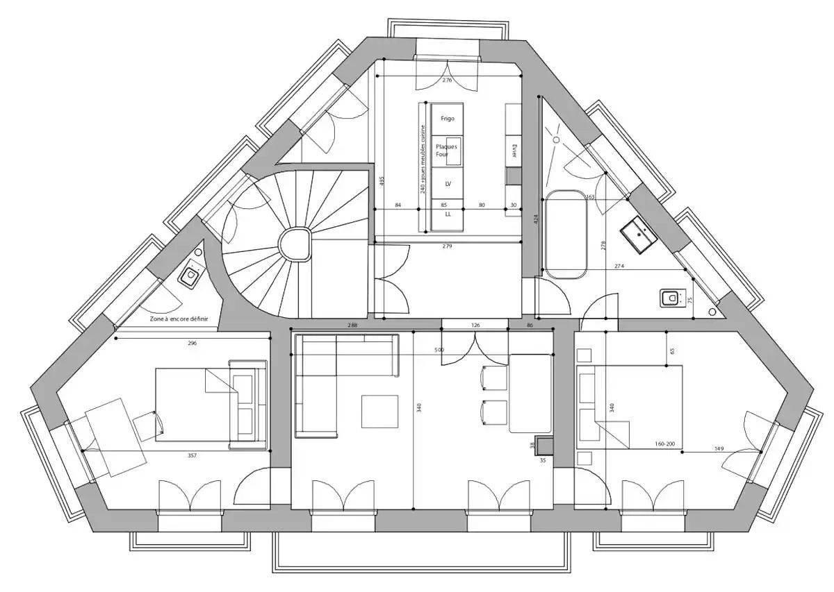 Apartment Thorigny in 3e Arrondissement, Paris