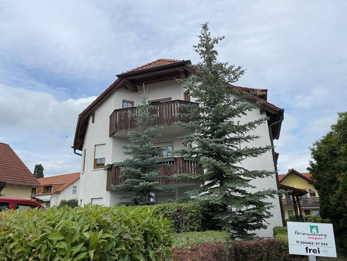 Ferienwohnung für 4 Personen, mit Terrasse und Garten in Saale-Unstrut