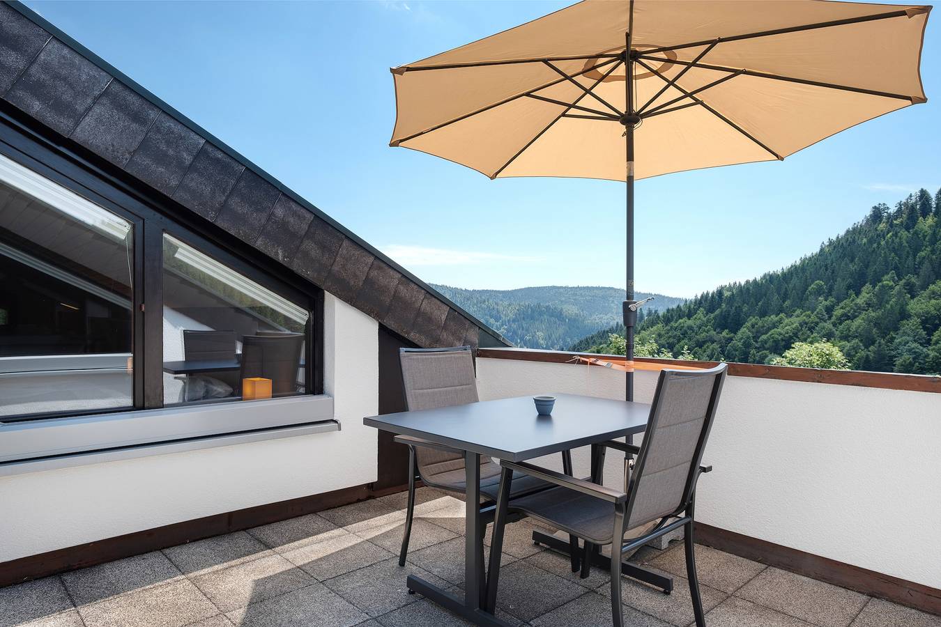 Ganze Wohnung, Apartment 'Mental Fit, 11, Todtmoos' mit Bergblick, privater Terrasse und Wlan in Todtmoos, Südschwarzwald