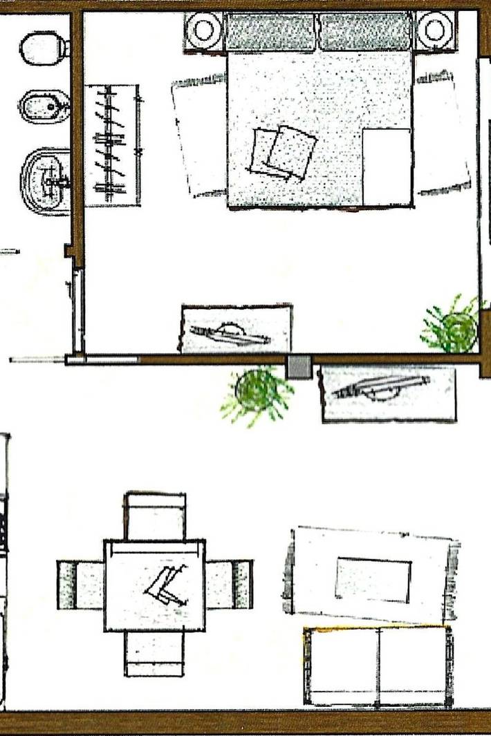 Gîte pour 4 personnes, avec terrasse et piscine à Cannigione - 3