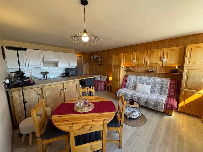 Apartamento entero, Apartamento vista montaña - 4 pers. in Les Saisies, Albertville region
