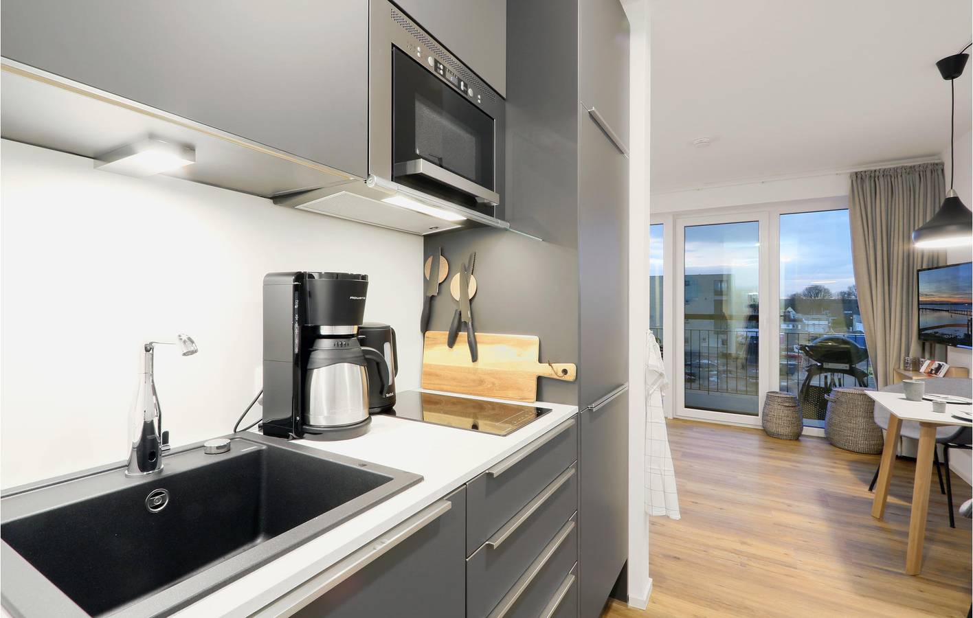 Apartamento vacacional entero, Apartamento con terraza a 200 m del restaurante y a 1 km del río in Marissa Ferienpark, Lembruch