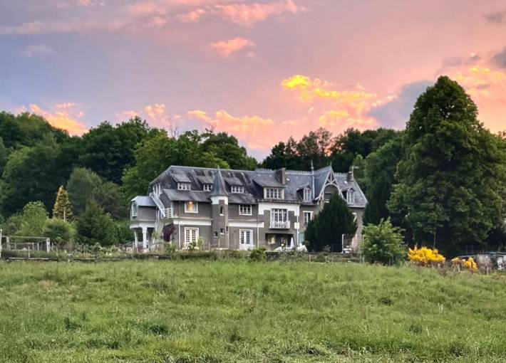 Maison de campagne pour 2 personnes, avec vue sur le lac et jardin