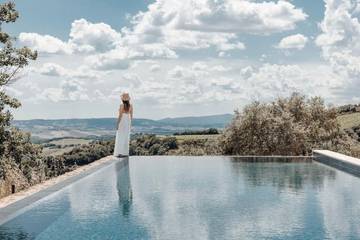 Gîte pour 2 personnes, avec jardin et piscine à Montalcino
