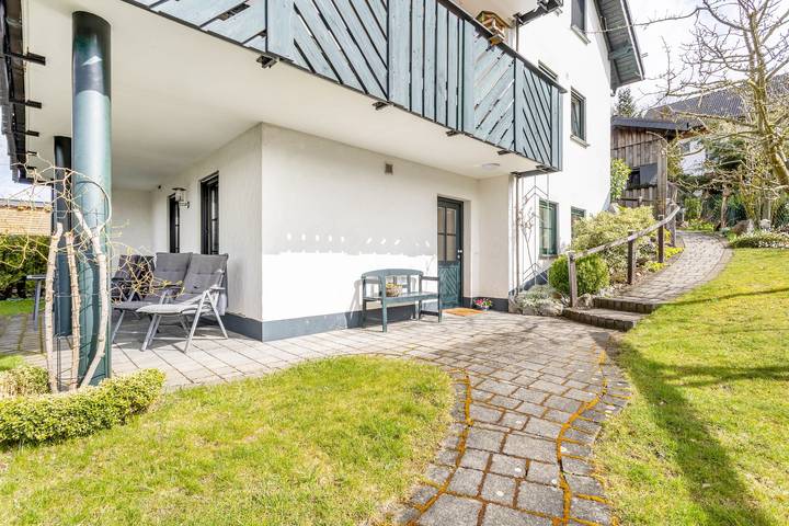 Ferienwohnung für 4 Personen, mit Garten
