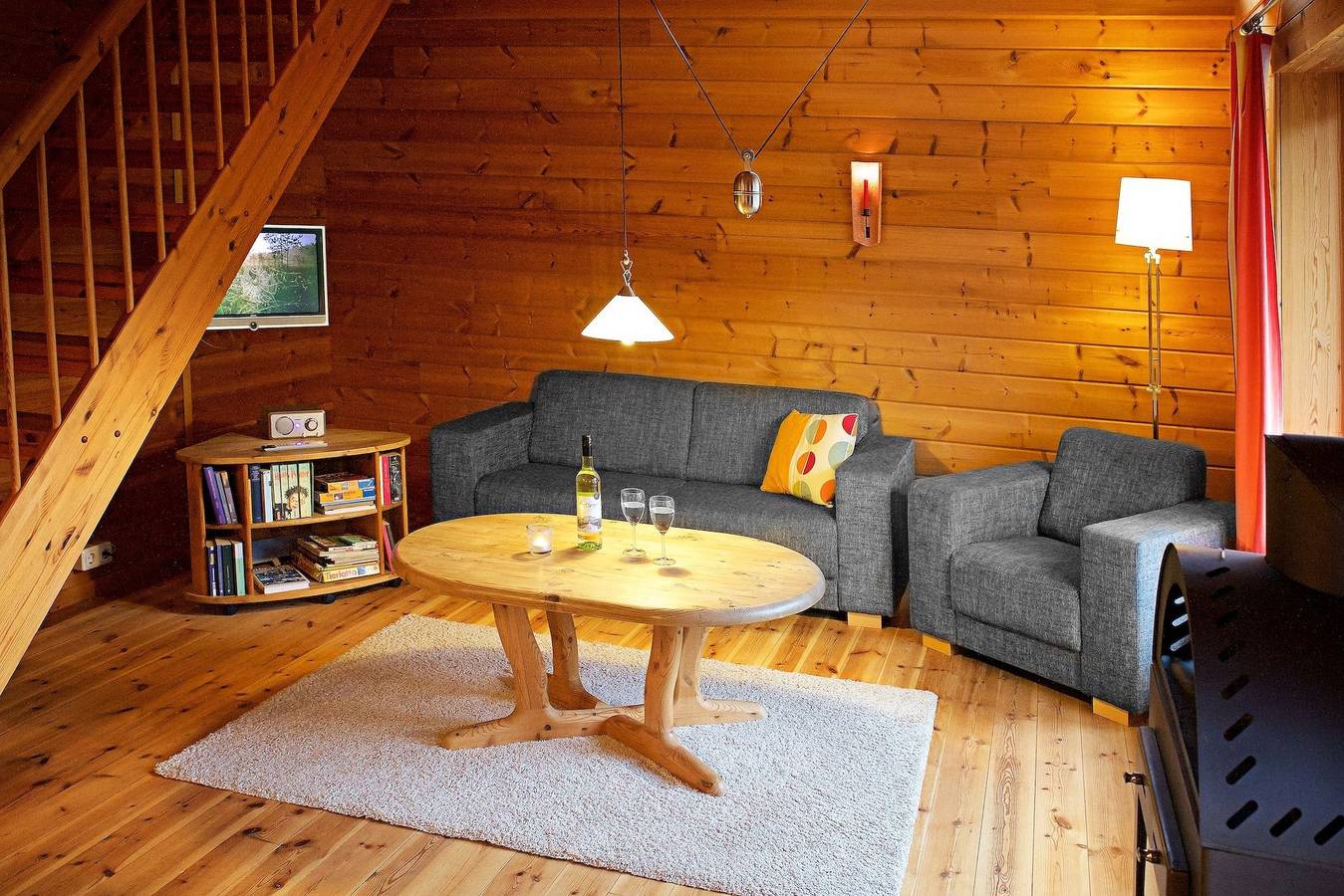 Blockhaus Ferien - Ferienhaus Erik in Gunneby, Ulsnis