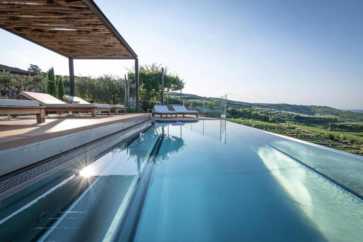Landhaus für 2 Personen, mit Balkon und Whirlpool sowie Terrasse und Garten in Venetien - 4