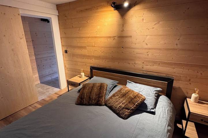Ganze Wohnung, Quiet apartment with a terrace and mountain views in Sallanches, Pays du Mont-Blanc
