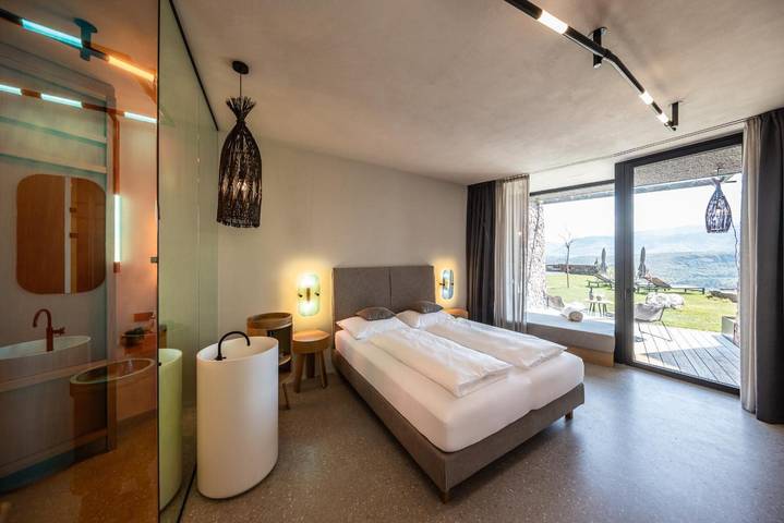 Ferienwohnung für 2 Personen, mit Garten und Sauna sowie Seeblick in Kaltern an der Weinstraße - 3